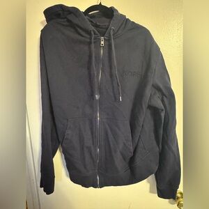 Michael Kors Navy Zip-Up Hoodie